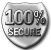 100 percent secure payment