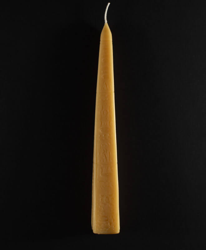 Egyptian Obelisk Pillar Candle - Egyptian Obeslisk