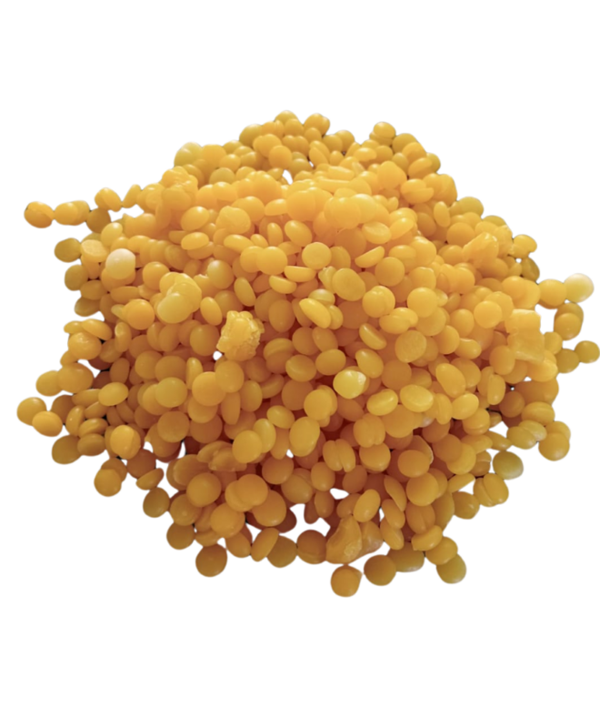 Yellow Beeswax Pellets – 5Kg Bulk