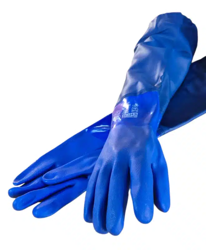 Gloves - PVC (BLUE)